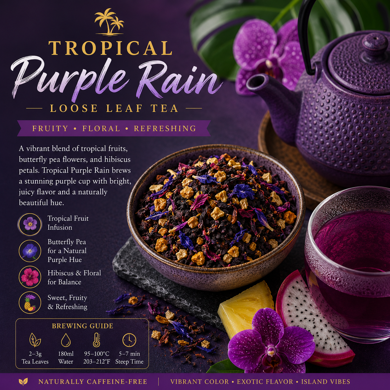 Tropical Purple Rain