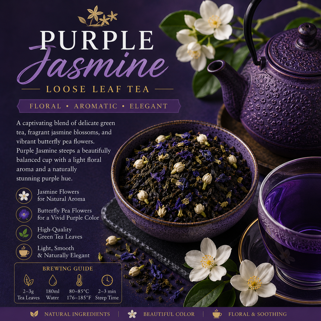 Purple Jasmine