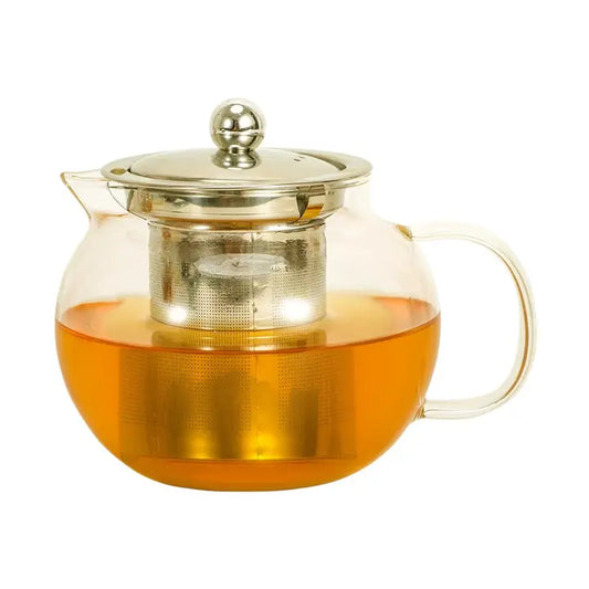Glass Tea Pot - 22oz 4.5"H