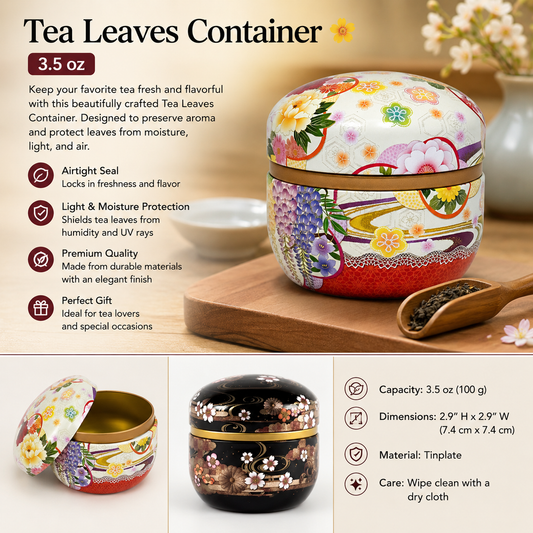 Tea Leaves Container